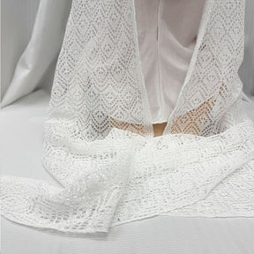 IH123  Exquisite Shiny Thread Diamond Hollow-out Muslim Hijab