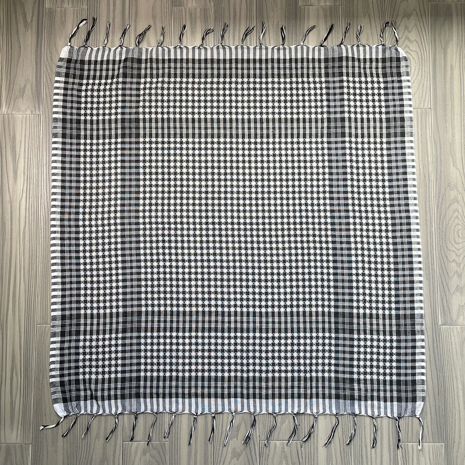 XA003  102*102cm Desert Tactical Tassel Scarf - MOQ:2