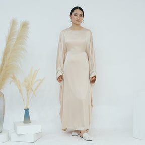 LR814 Plain Polyester Hotfix Rhinestone Dress
