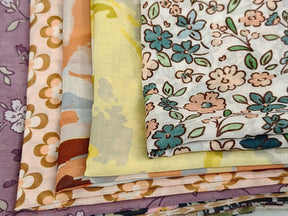 G1045 110*110cm  Quick-Dry Sun-Shading Voile Printed Square Scarf