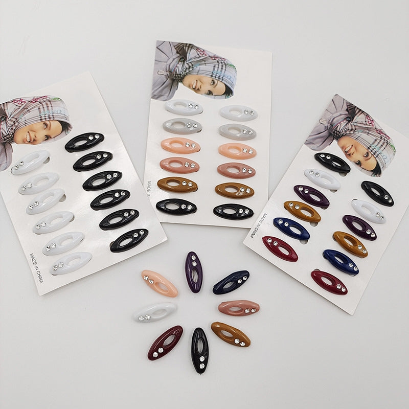 SJG001  Silk Hijab Fixing Clip Mini Brooch Pin