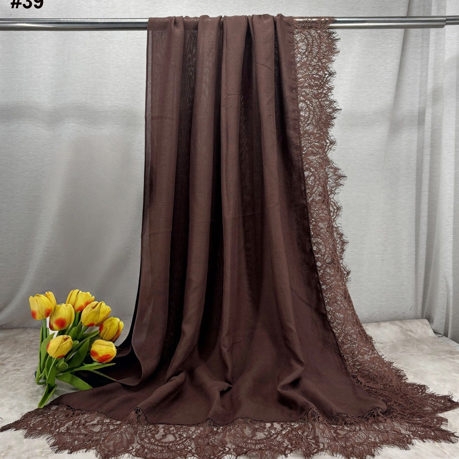 HY004   ELEGANT PLAIN BREATHABLE MODAL HIJAB