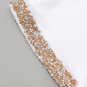 RS016  Mercerized cotton bottoming cap with hot diamond straps