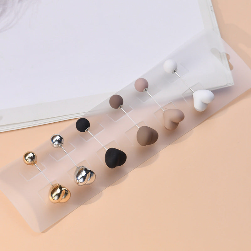 GR632044  Pearl buckle double-ended needle hijab buckle