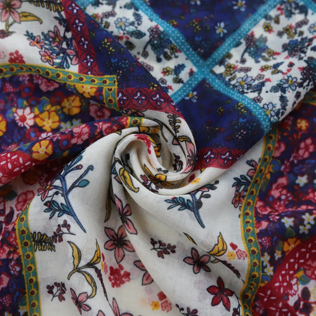 JY221107 ethnic style printed scarf