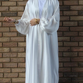 LR469 plain muslim abaya