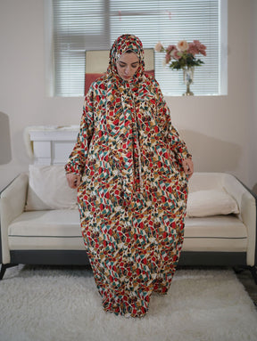 40   Plus Size Women's Robes Fashion Printed Prayer Robes abaya  Dresses/gowns  prayer set