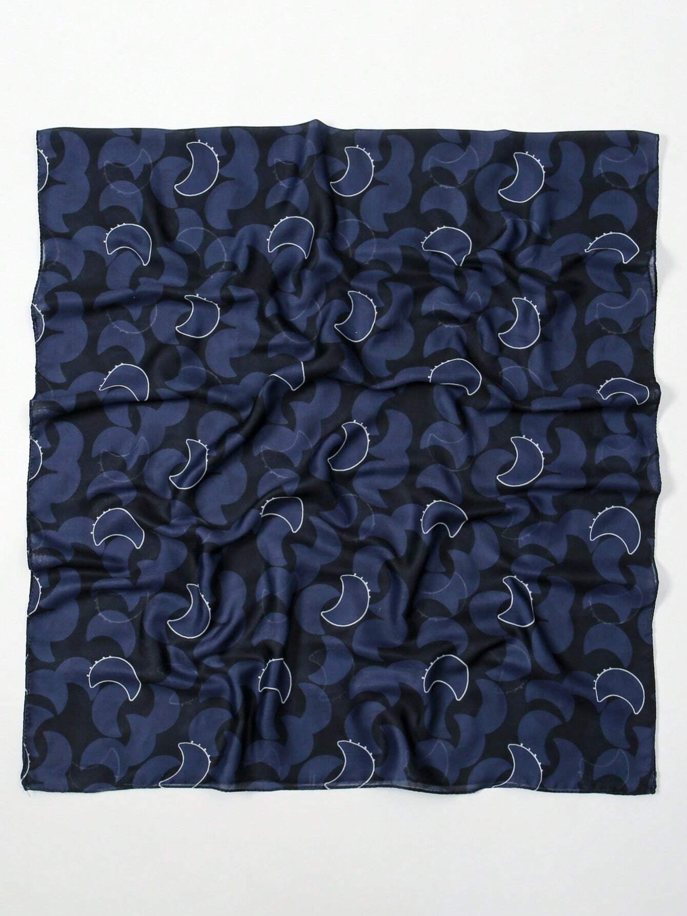 MYM21 Modal new fashion small moon print scarf/hijab