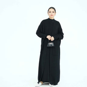 LR906+LR907 Jersey Abaya Set