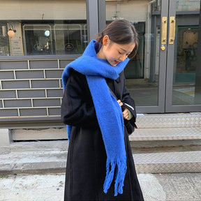 TLQHZZ-065 plain thick winter scarf