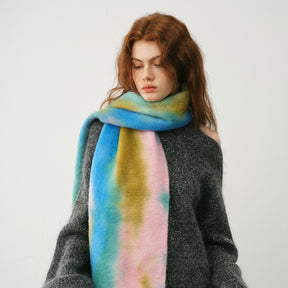 TLQHZZ-106 tie-dye winter scarf