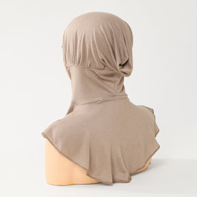 MSL257  Crystal Linen Crinkle Hijab Undercap
