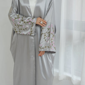 LR827   Party exquisite embroidered floral sleeve cardigan