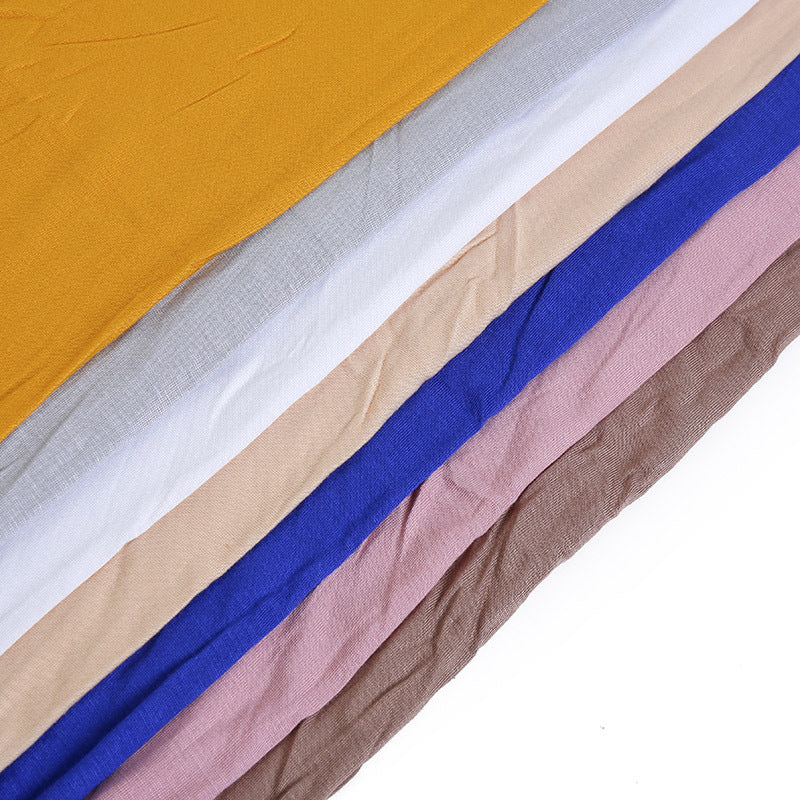 YW125  Modal solid color long scarf