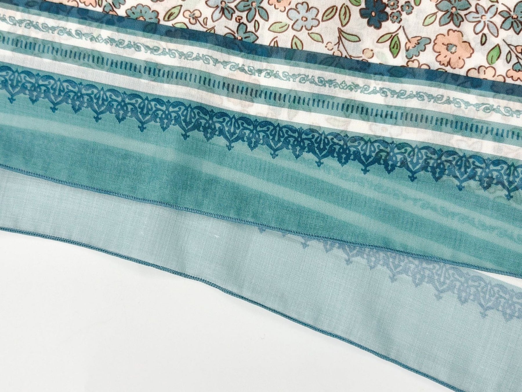 G1045 110*110cm  Quick-Dry Sun-Shading Voile Printed Square Scarf