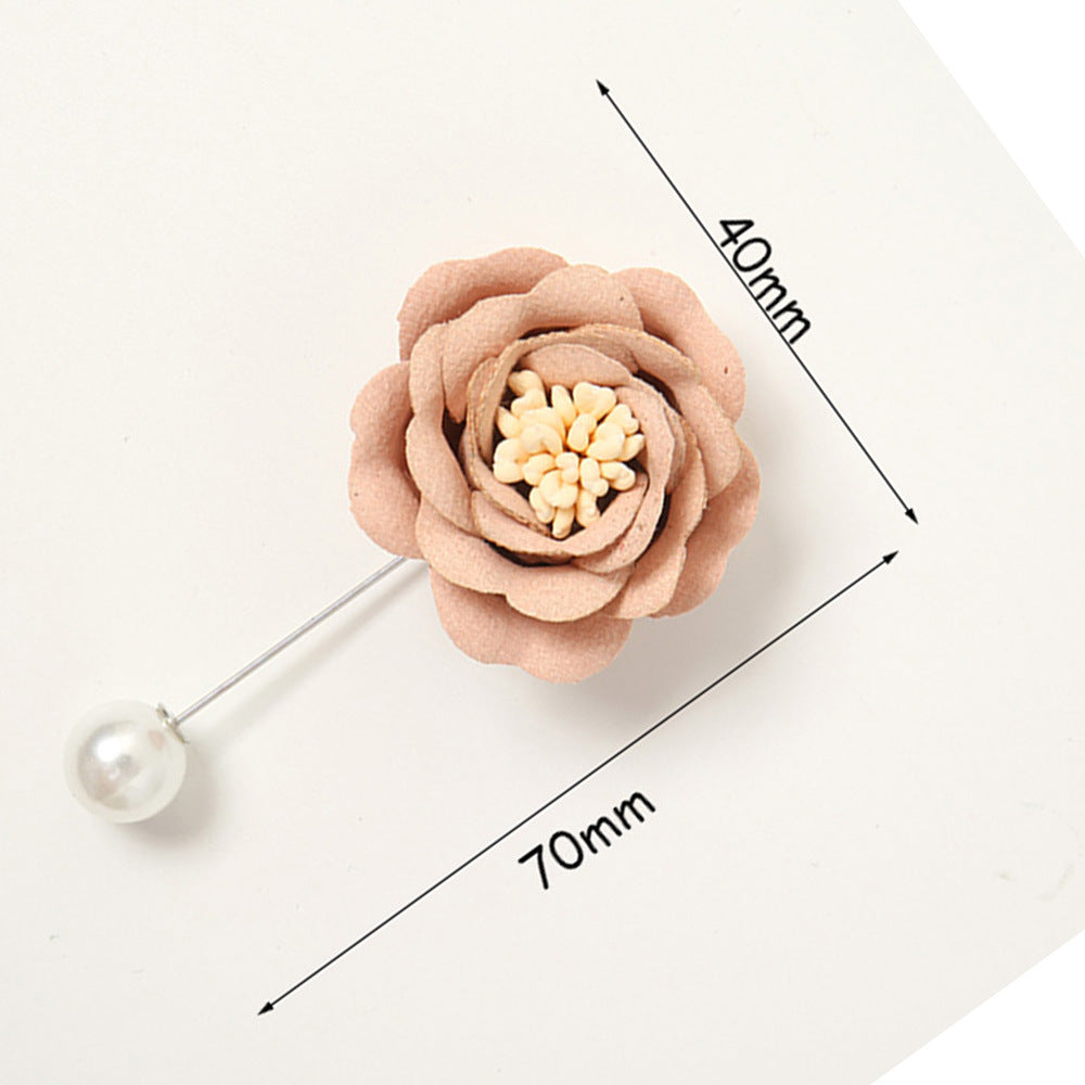 BZ012 Rose hijab/tudung pins