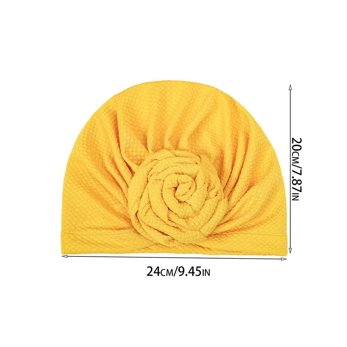 9366 Floral Bubble Turban cap-Made-to-Order Product