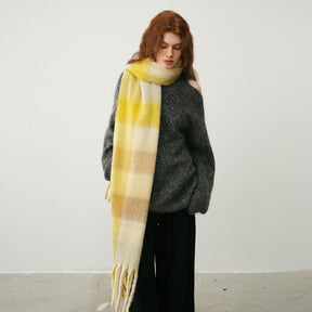 TLQHZZ-115 color stripe winter scarf