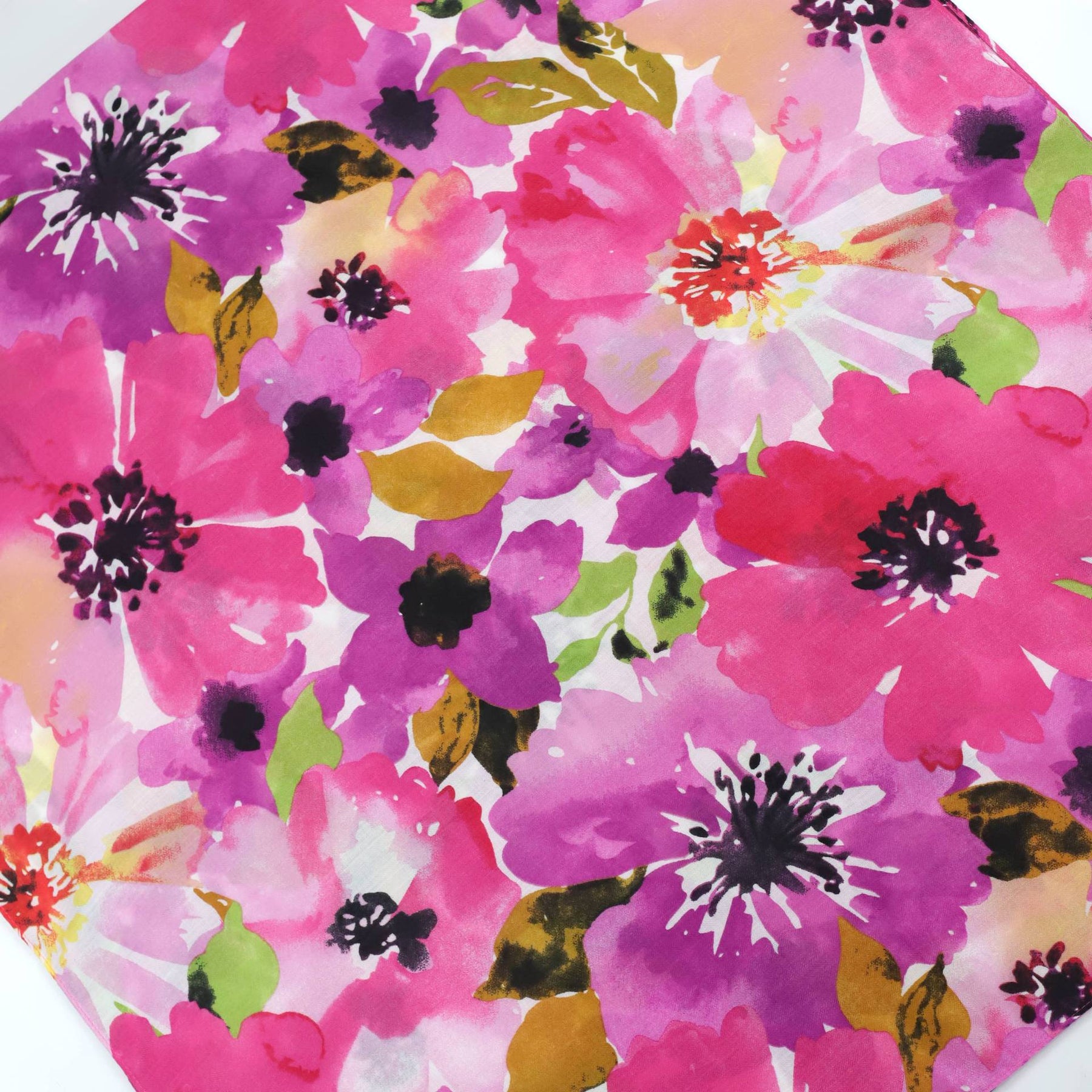 JY230409 Flowers printed scarf