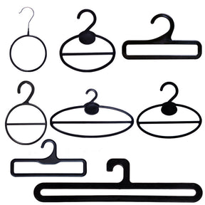 Perchero para bufandas n.° 5508 de 13 cm, para tienda de ropa, perchero de plástico grueso para almacenamiento de bufandas, toallas y ropa