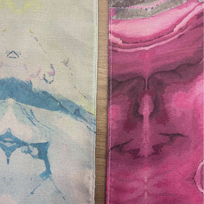 MYS001   Printed silk  hijab