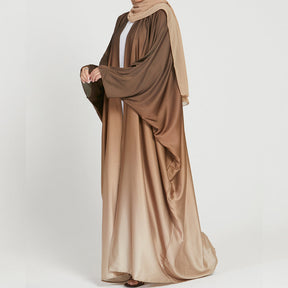 6750 Color Gradient Mobre Muslim Abaya