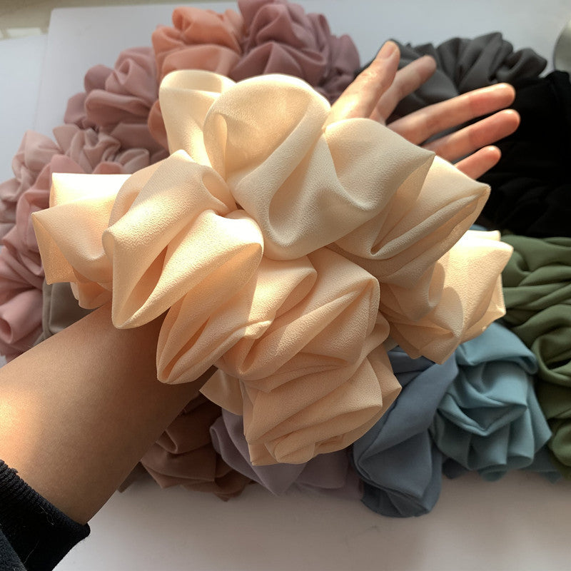 WJA31  Women's chiffon large intestine ring hair tie