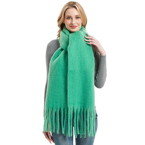 JH-GWB22 solid color thick winter scarf