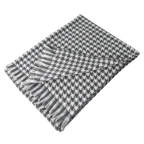 SW-20210223 Houndstooth winter scarf