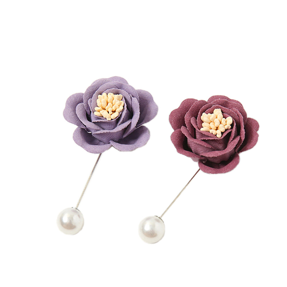 BZ012 Rose hijab/tudung pins