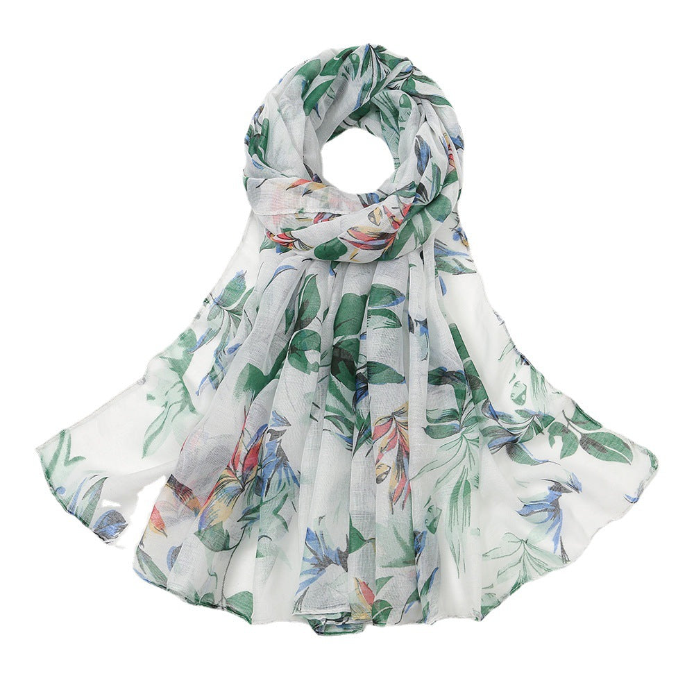 VS455 printed voile hijab