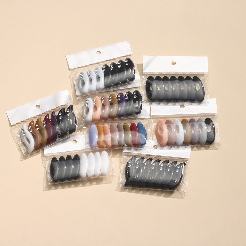 RU8701  Plastic Colorful Safety Hijab Pins