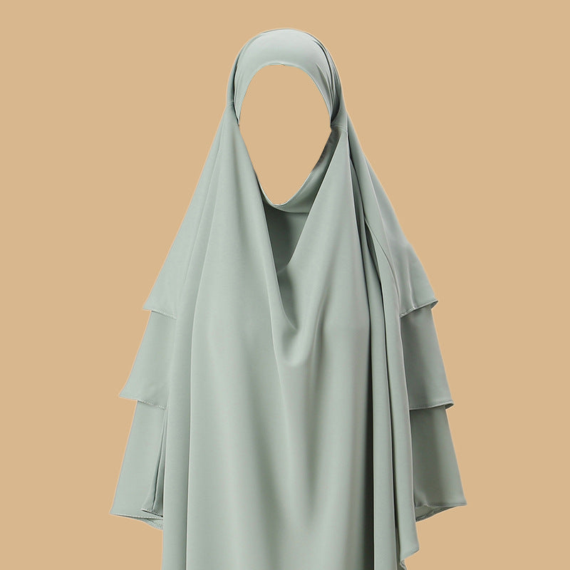 MSL051  Casual loose Broken Card hijab