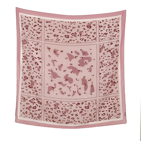 FJ856  110*110 floral print scarf