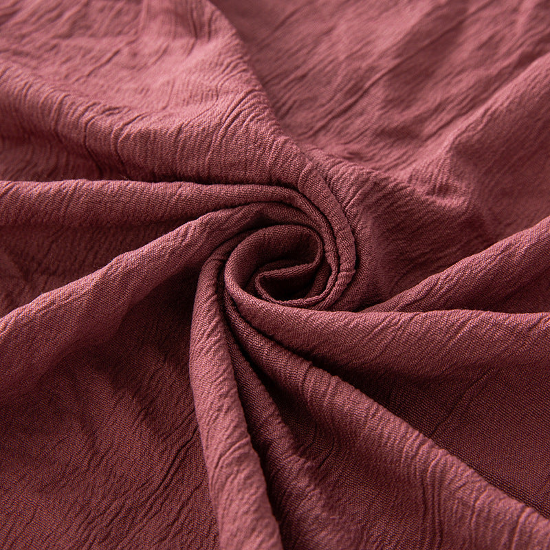 WJA168 Plain Viscose Crinkle Hijab