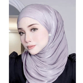 WJA269 Solid color headscarf scarf shawl