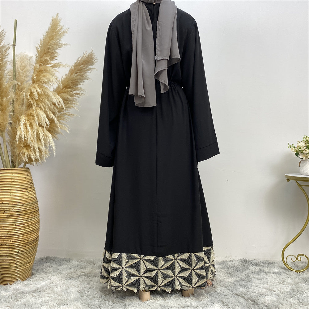 6402 fashion muslim abaya dress