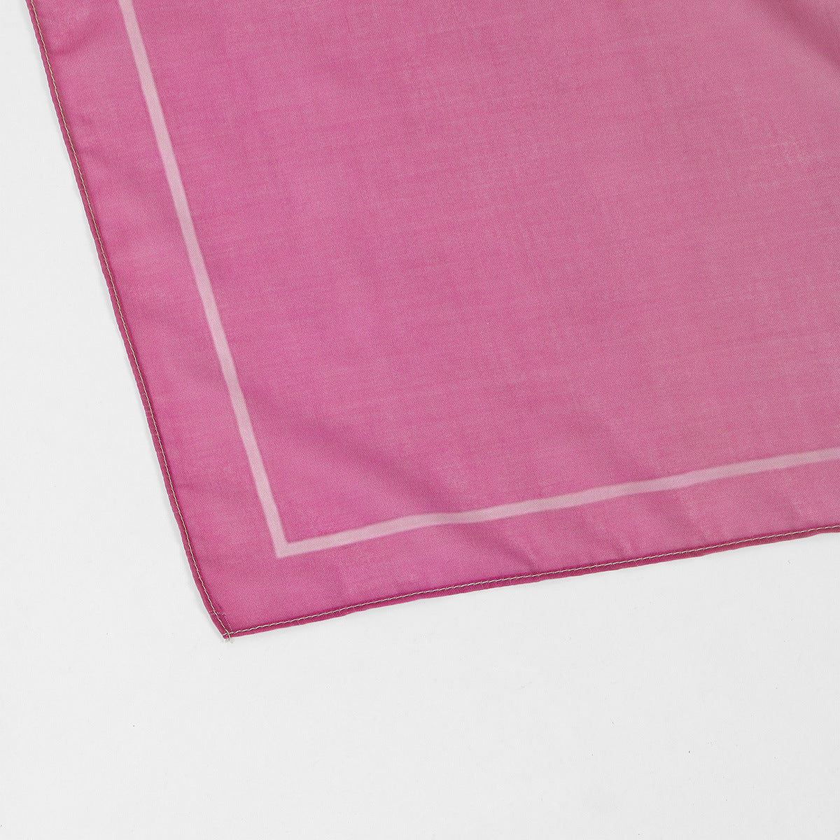 FH180  110*110cm Printed Voile Ombre Border Women’s Square Scarf