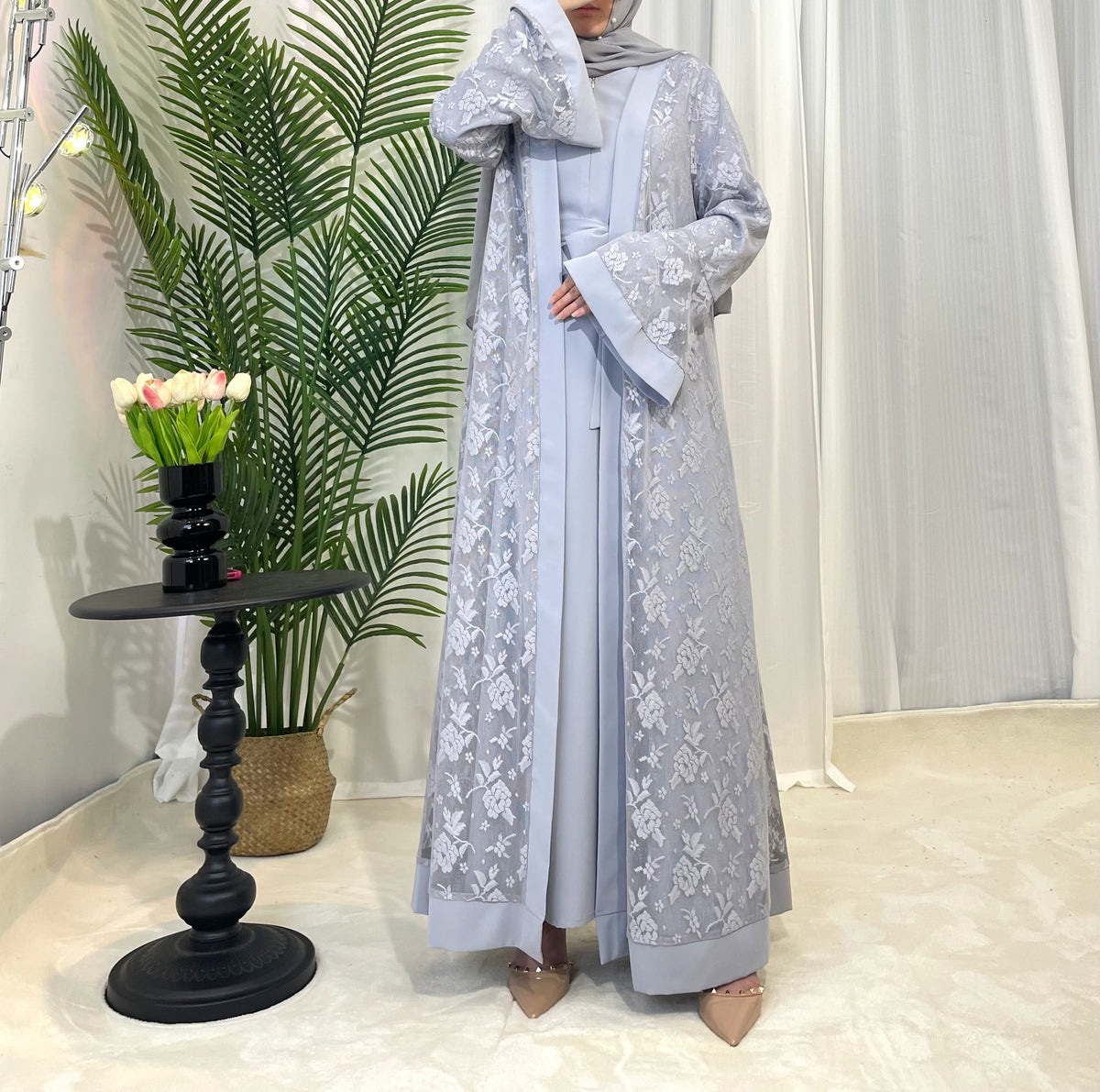 LSLJT  Muslim Fashion Dress Abaya