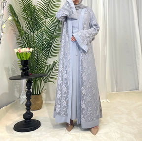 LSLJT  Muslim Fashion Dress Abaya