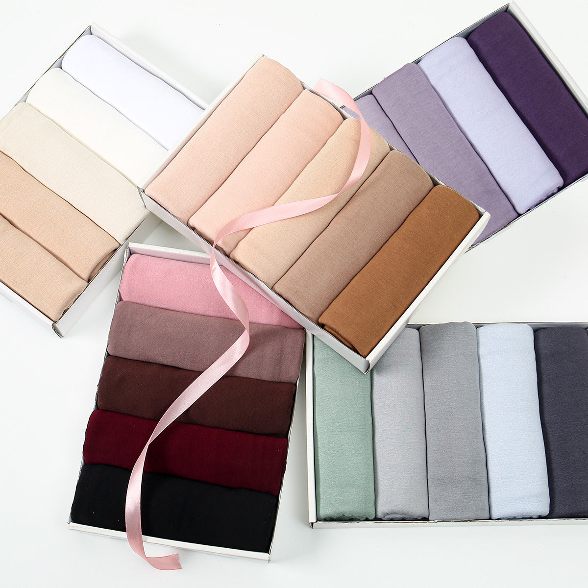 VE108  Plain Mercerized Cotton Jersey Hijab