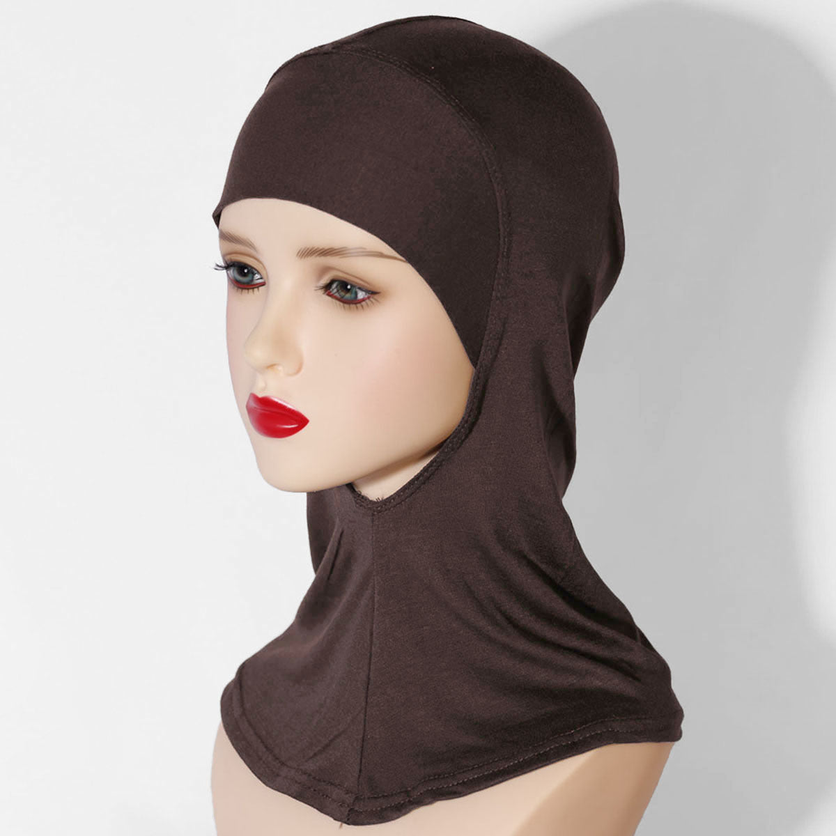 YOH-01  Modal Multi Color Breathable Neck Protection High Elastic Bottom Hat Cover Scarf Cover Headscarf