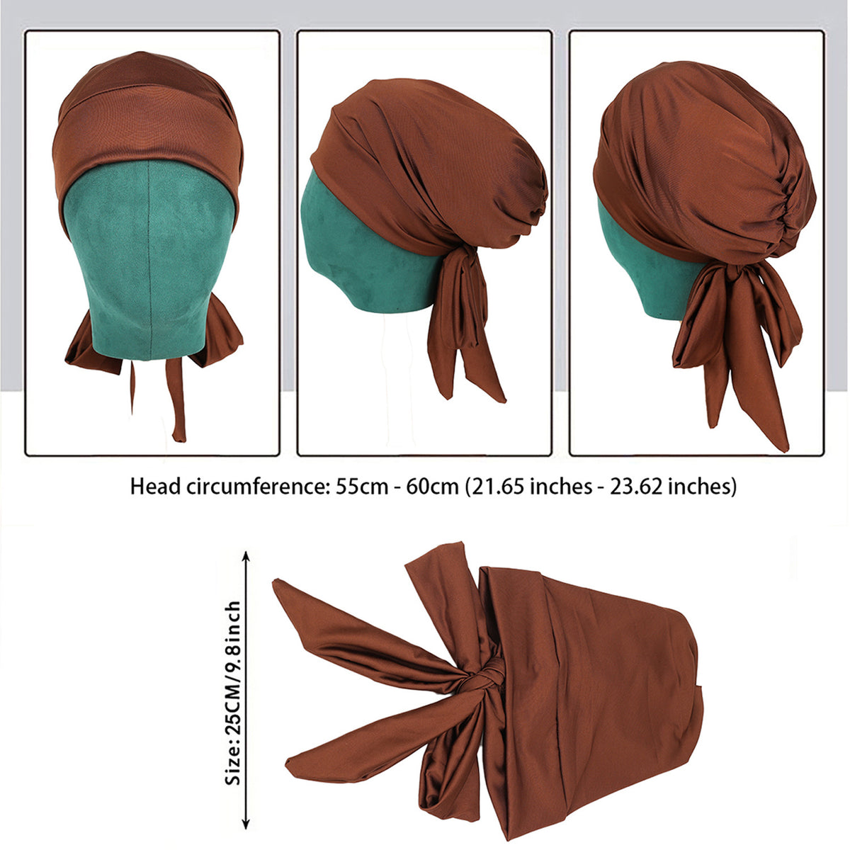 TJ-72  Plain Jersey Breathable Hijab Cap