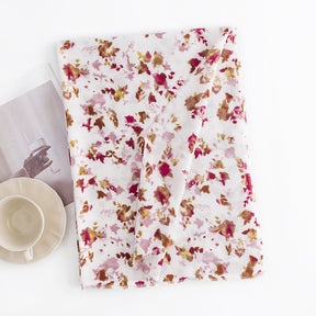 FH23-5413 floral printed winter scarf