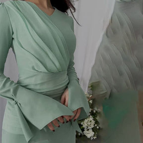 DM143  Plain Smart Casual Polyester Occasion Dress