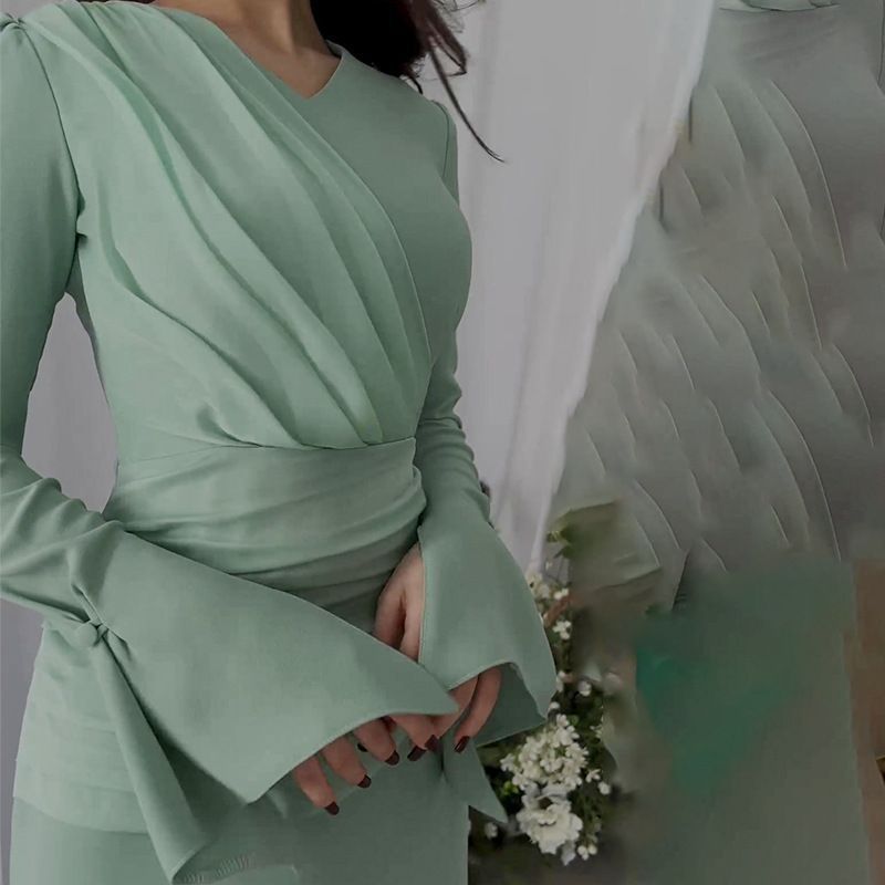 DM143  Plain Smart Casual Polyester Occasion Dress