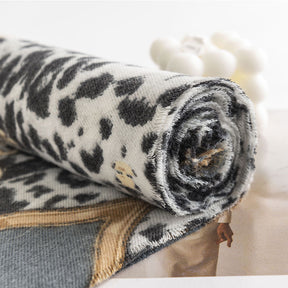 FH23-5354 Leopard print winter scarf