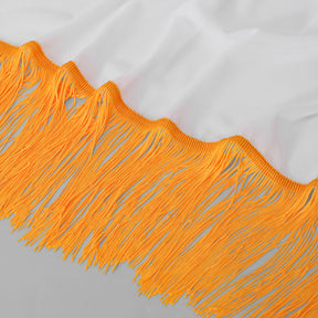 SW156  Plain Gold-Trim Tassel Chiffon Hijab