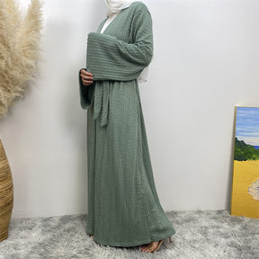 1955-1  Minimalist Knit Sweater Cardigan for Fall & Winter