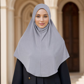 MSL098  Crystal linen loose bottoming cap hijab
